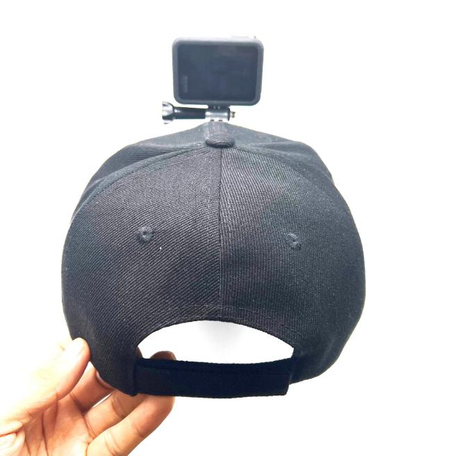 Аксессуары для Go Pro, парусиновая бейсбольная кепка с J-образной пряжкой, винт для крепления экшн-камеры GoPro Hero 11/10/9/8/7/6 Insta360