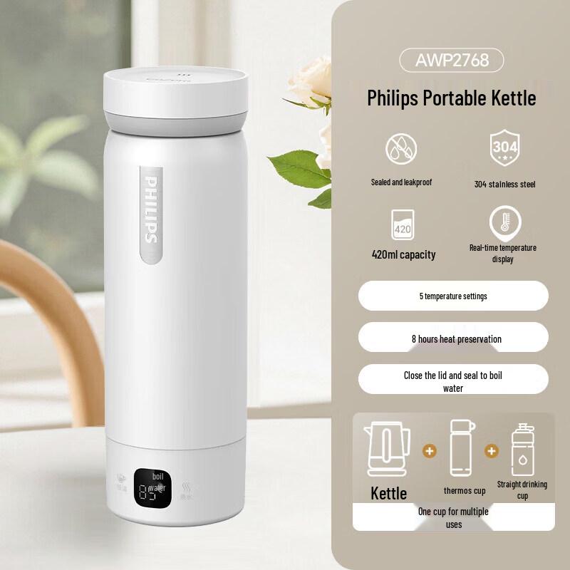 Philips Portable Electric Travel Kettle