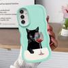 Чехол 'Слегка пьяный кот' для Samsung Galaxy A14 A16 A13 A12 A15 A11 A21s A52 Мягкая крышка для телефона A06 A22 A33 A53 A04 A03 A05 A23