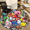 Super Smash Bros. Office Round Area Rug, Indoor Mat Suitable For Office, Under Office Chairs Bedroom Living Room Home Decor, DT1212078