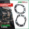 Для BMW R80 R100R 1976-1995 R100GS 1976 -1997 R45 Крышка головки блока цилиндров Уплотнительное кольцо Комплект уплотнительных колец Модификация ретро-мотоцикла