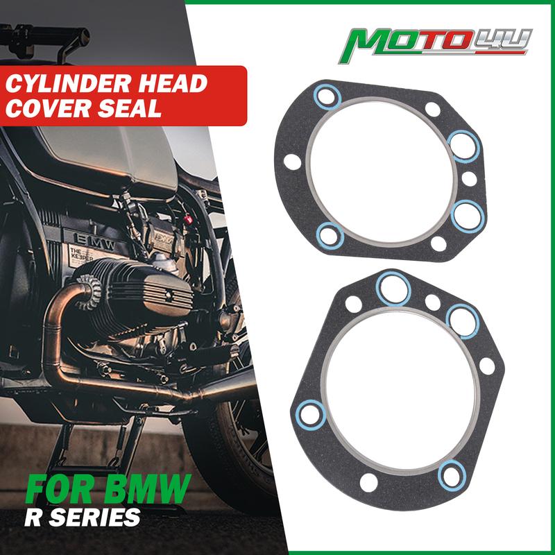 Для BMW R80 R100R 1976-1995 R100GS 1976 -1997 R45 Крышка головки блока цилиндров Уплотнительное кольцо Комплект уплотнительных колец Модификация ретро-мотоцикла