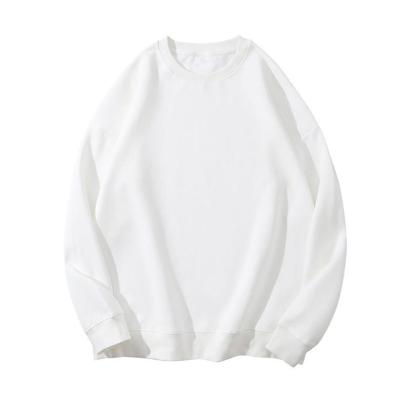 Womens Lightweight Crewneck Sweatshirt Soft Cotton Blend Long Sleeve Casual Top