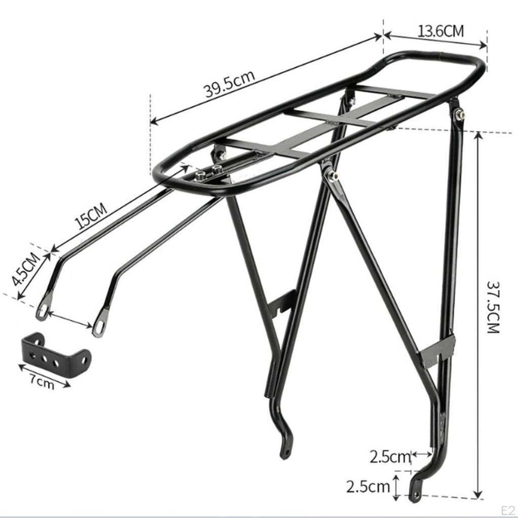 Luggage Rack, Pannier Practical And Replacement, Easy Assembly, High-quality Accessories,