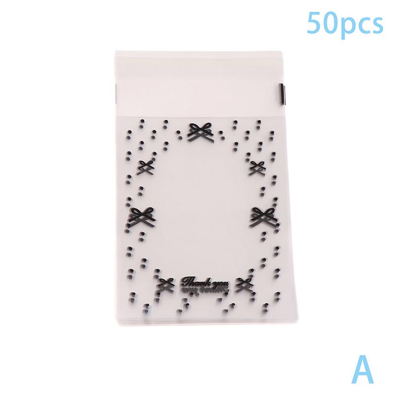 50 шт./упак. прозрачные чехлы для фотокарточек, самоклеящиеся чехлы для карточек Idol, пакет для упаковки фотографий, самозапечатывающийся пакет, подарочный протектор для маленьких карточек