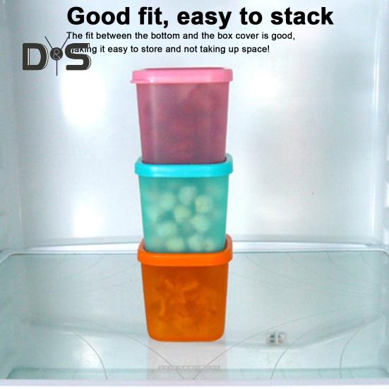 230 мл герметичный пищевой пластиковый контейнер - можно использовать в холодильнике и духовке