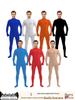 Мужской цельный облегающий костюм-трико Zentai с защитой от протекания - Однотонный танцевальный сценический костюм