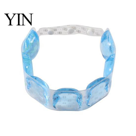 Portable Cooling Neck Ring 1/2Pcs Wrap for Summer, Reusable Adjustable Wearable Ice Pack, Athletic Cooler Heatstroke Prevention Collar Outdoor Cycling