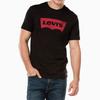 Levi's T-Shirts Men's Black Crew Neck Moderate Heavyweight 17783-0198