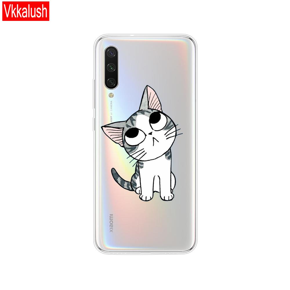 Силиконовый чехол для Xiaomi MI A3, чехол с полной защитой, мягкая задняя крышка из ТПУ, чехлы для телефонов для Xiomi MI A3, бампер, чехол для телефона