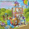 865PCS House of Friendship Building Blocks Friends Fit 41340 Hotel and House Toys для девочек Фигурки Кирпичи Рождественский подарок