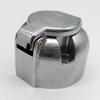 7-Pin Connector Trailer Socket Aluminium Alloy Towing 12V Round Adapter Truck Socket Car Accessories