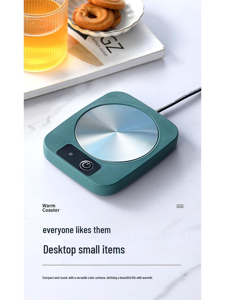 Умная подставка с подогревом 55°: Подогреватель чашек с постоянной температурой для горячих напитков