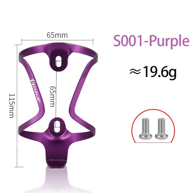 Держатель для бутылки воды для горного велосипеда Сверхлегкий из алюминиевого сплава Велосипедные флягодержатели Легкий кронштейн для велосипедной бутылки Велосипедные запчасти