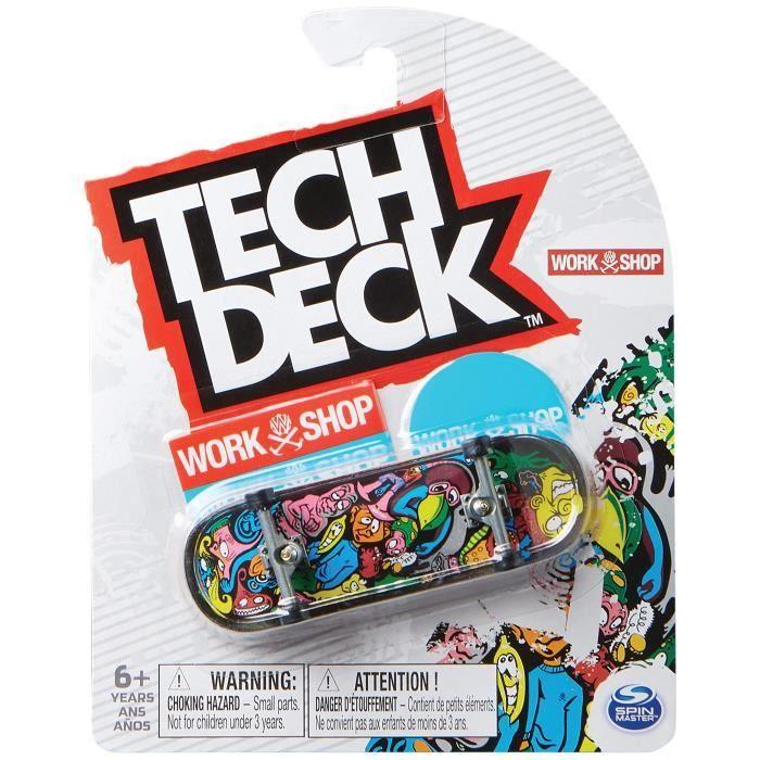 Finger skate - Spin Master - Tech Deck Pack 1 - Pour enfant a partir de 6 ans - Mixte