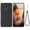 Для OnePlus Ace 5 5G/OnePlus Ace 5 Pro 5G/OnePlus 13R 5G Чехол из жидкого силикона Задняя крышка телефона с ремешком для руки