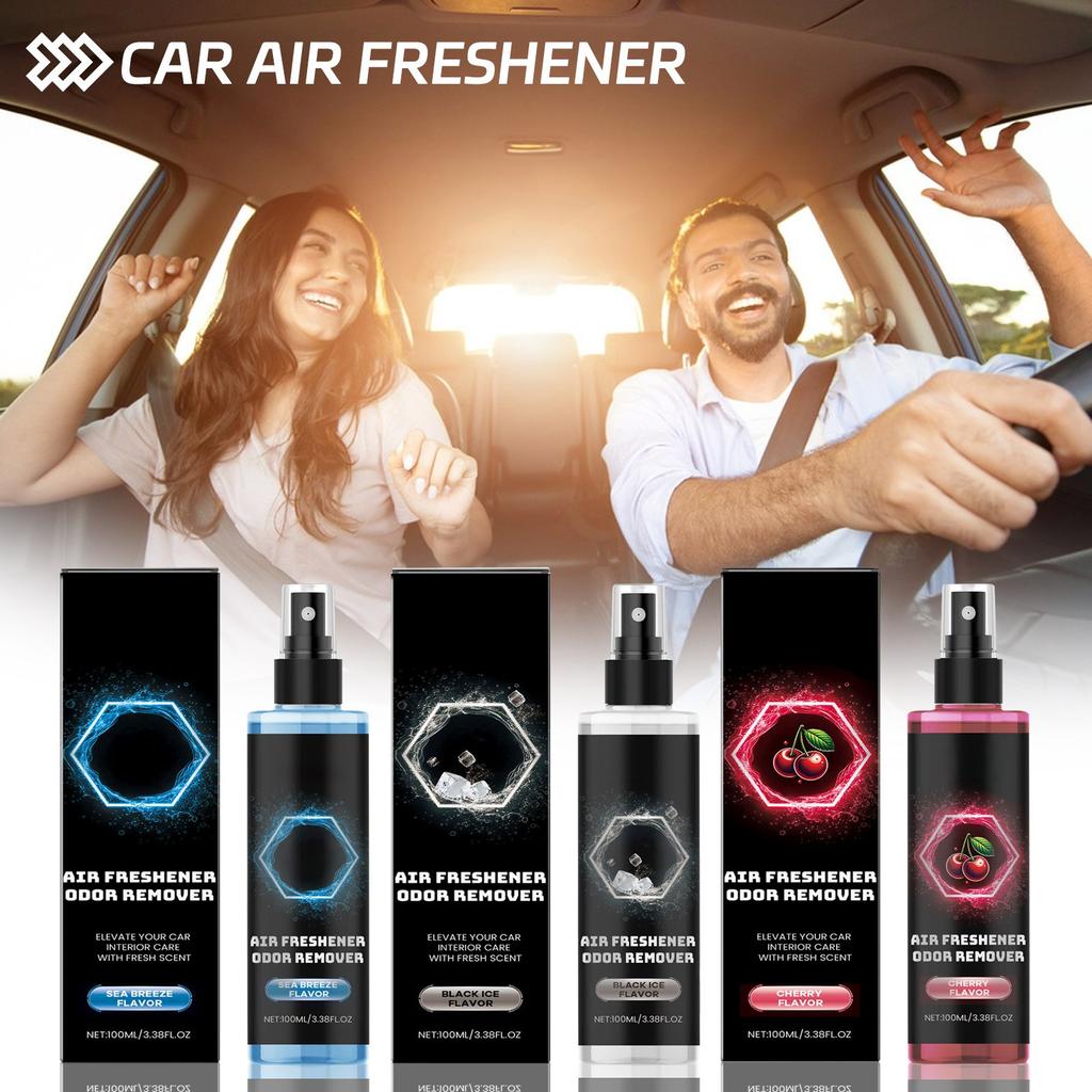 Освежитель воздуха для автомобиля, дезодорант-спрей, свежий туалетный дезодорант-спрей, бытовой, 100 мл. Доступны три варианта