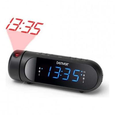 FM-радиочасы Denver Electronics CPR-700 Черные