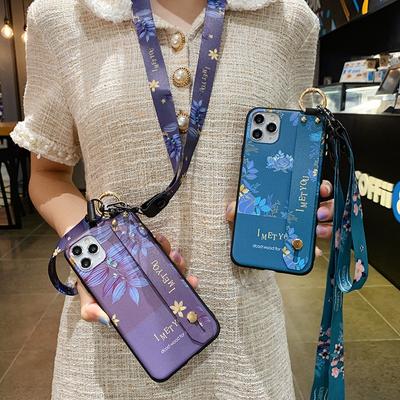 Чехол-держатель для телефона Samsung Galaxy A51 A50 A71 A70 A20 A30 A32 A21s A12 A52 A72 S21 S20 FE S10 S9 Plus, ремешок на запястье, чехол