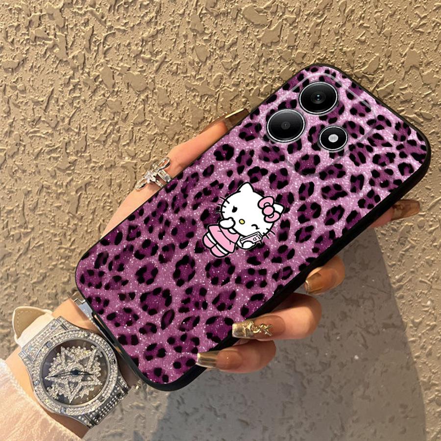 Чехол для телефона Leopard Hello K-Kittys для Xiaomi Redmi Note 14 12S A4 A5 10 12 11 Pro 11S 14C 13 Pro Plus A1 A2 A3 K40 K80 12C