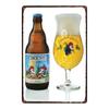 Пиво Chouffe Ретро Металлическая Жестяная Вывеска Винтажная Тарелка Настенная Паб Ресторан Украшения Для Дома Художественный Декор Железный Постер DU-4910A