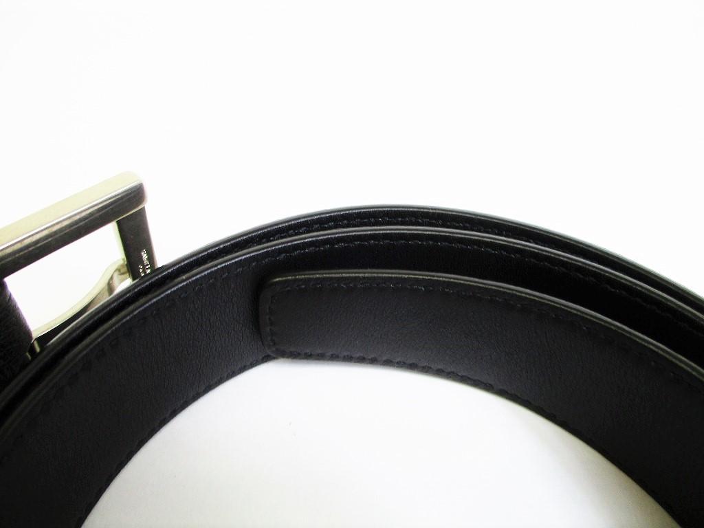 Authentic Saint Laurent Paris YSL Yves Saint Laurent Leather Belt Size 89-99cm #7974 Refurbished