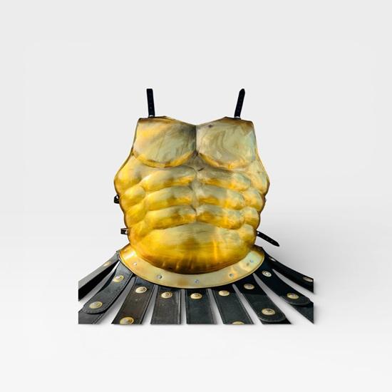 Spartan Chest Plate Armor Set, 300-Inspired Warrior Costume Home Decor