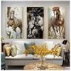 Painting for Living Room No Frame  Modern Horse Canvas Painting Animals Wall Art Pop Painting Big Size Canvas