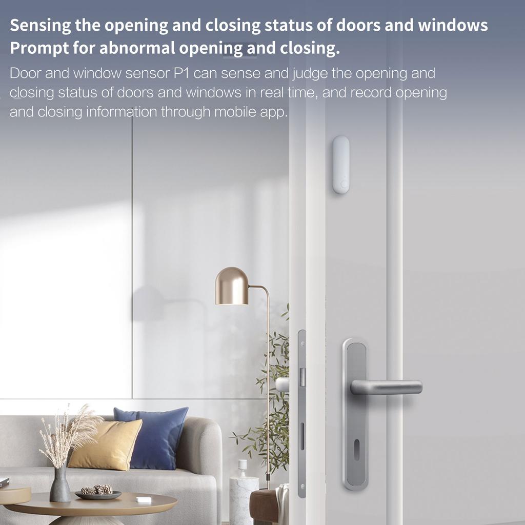 Датчик двери и окна Aqara P1 Zigbee 3.0, удаленный просмотр, интеллектуальная связь, работа устройств умного дома