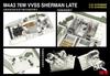 Ryefield Models M4A3 Sherman 76W VVSS Late Production with Full Interior Upgraded Plastic Model Kit RFM5136 1/35 (Tank)