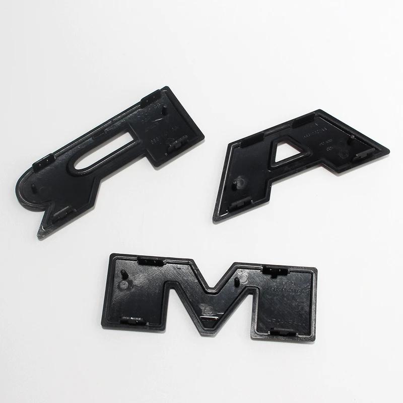 CVT3 ABS Накладка на передний логотип автомобиля для Dodge Ram Logo 1500 2500 3500 2021 2020 2019 2018 2017 Автостайлинг Значки на решетку радиатора
