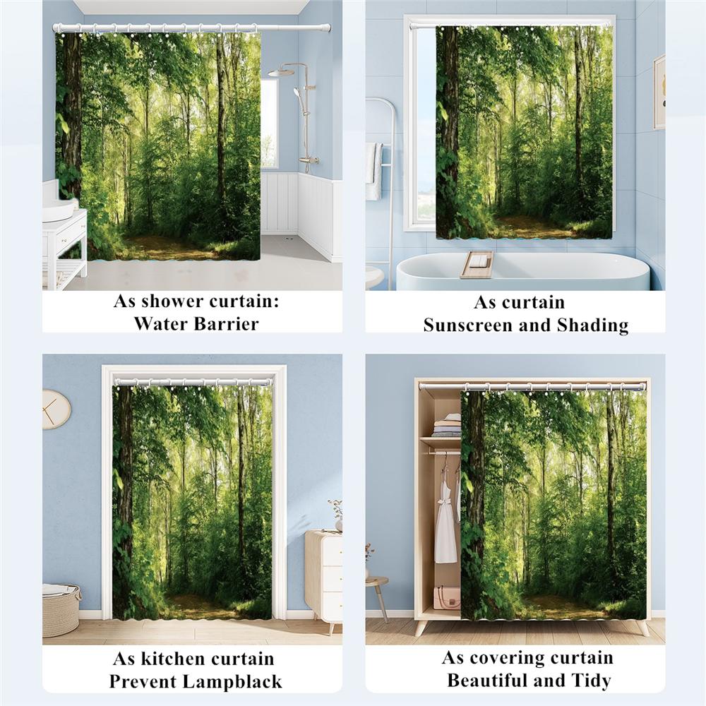 3D Дельфин Занавеска для душа в ванную Водонепроницаемая полиэстеровая ткань Детская занавеска для ванной с 12 крючками Милые Cortinas Стирающиеся Домашний декор