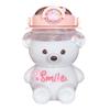 New Cute Bear Cup Various Modes of 1000ml Tumbler with Straw Kawaii Water Bottle For Girl Kid Home Outdoor Drinking Kettle