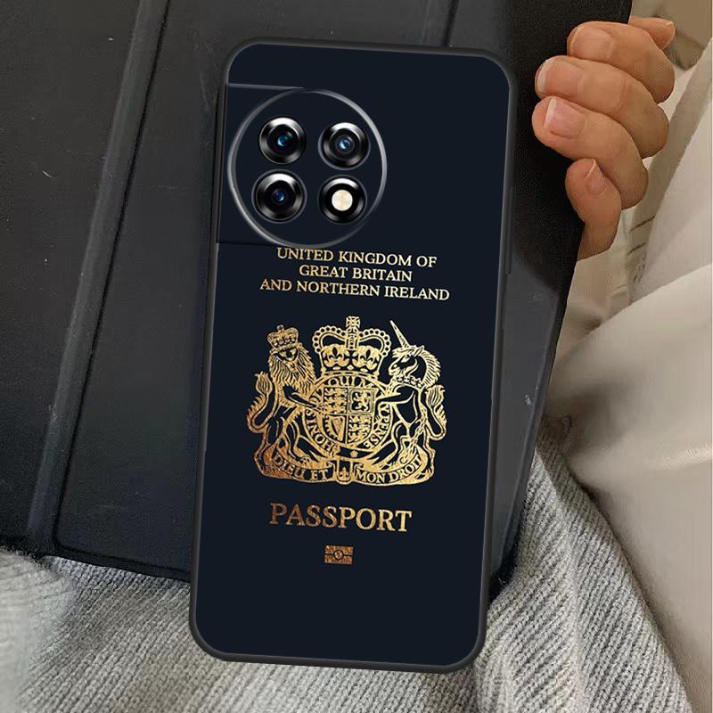 Англия Британский UK Флаг Юнион Джек Чехол Для OnePlus 13T 10T 8T 10R 12R 13R 15 13 12 11 10 9 Nord CE 5 2 3 4 Lite N20 N30 Обложка
