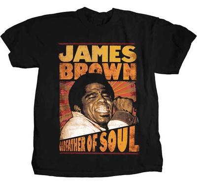 Футболка унисекс James Brown Godfather Von Soul