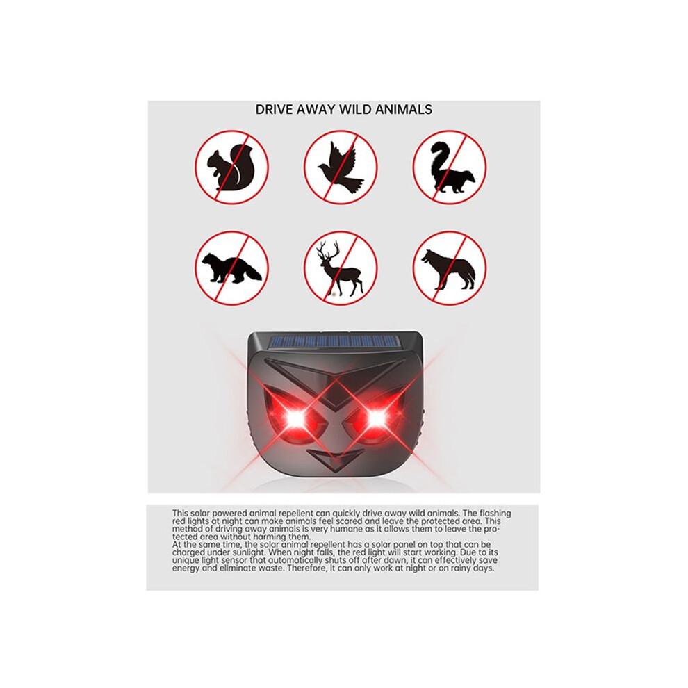 Solar Powered Animal Repeller Outdoor Animal Repeller Electronic Animal Repeller Solar Rat Repellent Animal Repeller