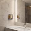 ABS Wall-mounted Liquid Dispenser Manual Operation 640ml Soap Dispenser Touchless Large Capacity Shower Dispenser Bathroom