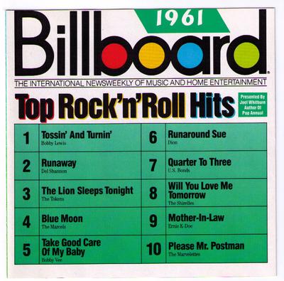 CD РАЗНЫЕ ИСПОЛНИТЕЛИ - Лучшие хиты Billboard: 1961 R270622 Rhino Records 1988 США Рок Б/У