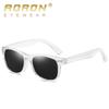 aoron Fashion Design TR90 Frame Polarized Sunglasses for Children Classic Black Anti Glare UV400 Sport Glasses Kids Gifts Boy Girls