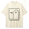 Oyasumi Goodnight Punpun God Tanaka Manga Vintage Washed Tshirts Men Women Clothing Fashion Harajuku Casual Oversized T Shirts