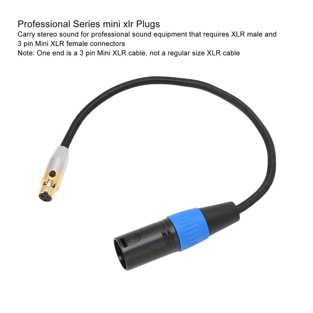 Кабель XLR Папа - XLR Мама Профессиональный 3-контактный XLR Кабель-адаптер для Камеры Микшера Микрофона Рекордера