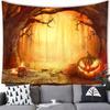 Домашний декор Хэллоуин гобелен Летучая мышь Тыква Счастливый Хэллоуин гобелен настенный декор для вечеринки фон ткань пресс-секретарь