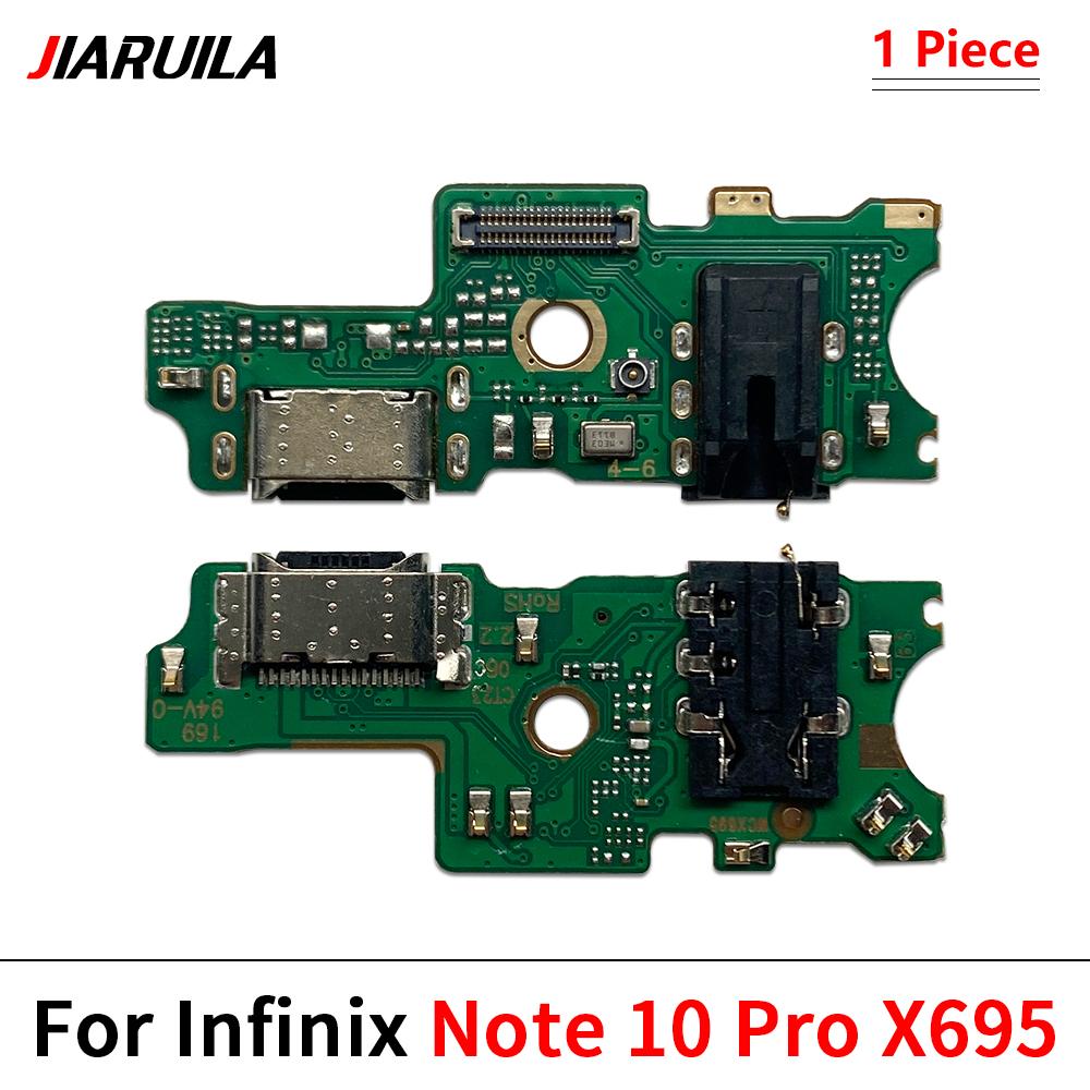 Плата USB-порта для зарядки Шлейф Разъем Запчасти Для Infinix Hot 6X 7 Pro 11 11 11S Note 11 11 11 11 Smart 6 Модуль микрофона