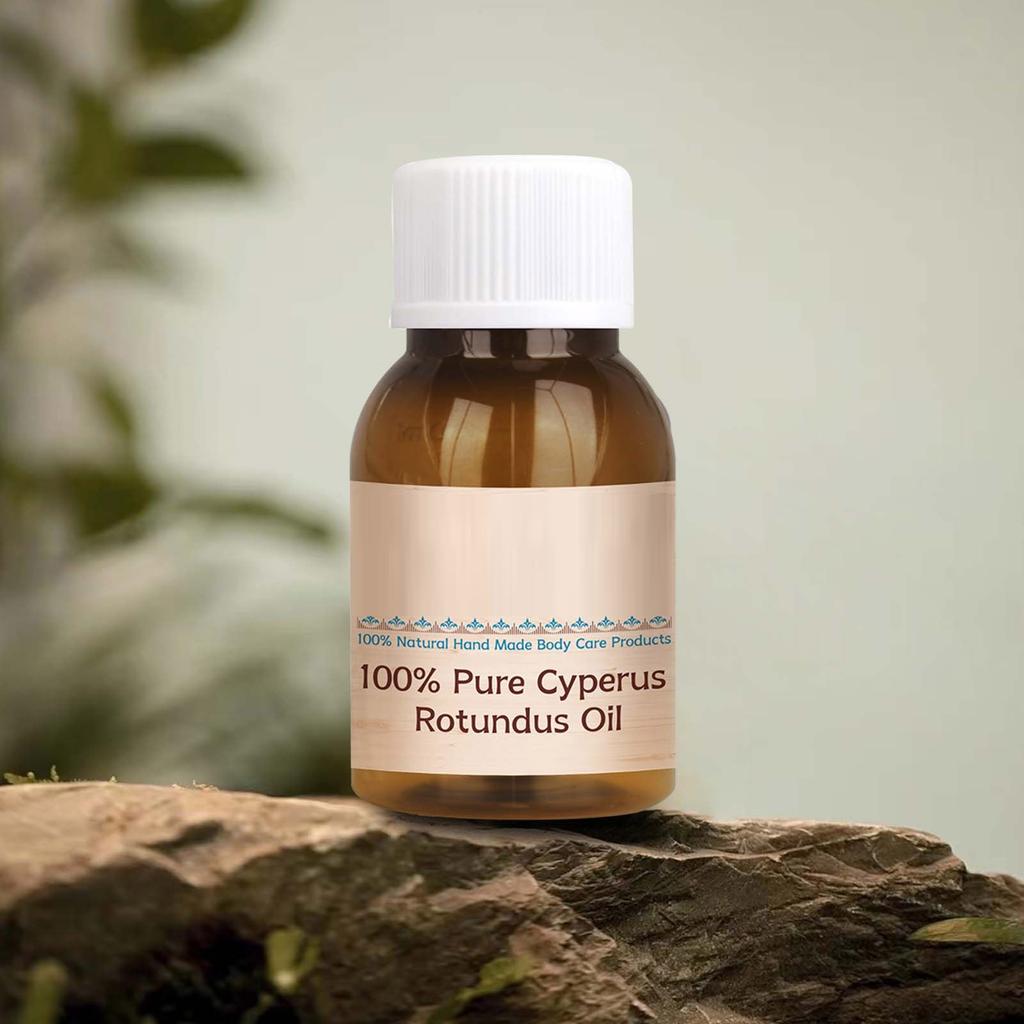 Cyperus Rotundus Oil For Hair Removal, Natural Cyprus Oil, Reduces Hair Growth, Soothes Skin, Ideal For Men & Women, 50ml