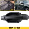 Наружная дверная ручка для Chevrolet Colorado GMC 04-12 Canyon Задняя правая Черная