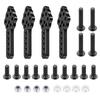 AXSPEED Aluminum Alloy Adjustable Front Rear Suspension Shock Mount Lift Kit for Axial SCX10 1/10 RC Crawler Car Upgrade Parts