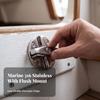 Круглый Морской Защелкивающийся Замок Прочный для Лодок