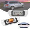Car License Plate Light Led Number Plate Light For Mercedes Benz AMG ML450 ML500 550 ML63 License Plate Lamp White
