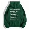 2026 new To The Person Behind Me You Are Amaeing Women Hooded Sweatshirts Autumn Winter Warm Casual Hoodie Harajuku Casual Tops