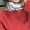 Fake Collar Striped Print High Collar False Scarf Soft Comfortable Velvet Winter Collar Decorative Bottoming Tops False Collar